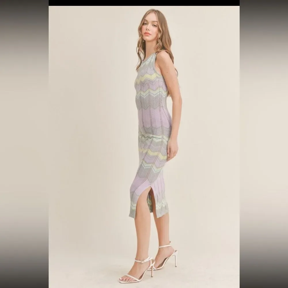Mable . knitted dresses, sleeveless and mid-calf. New Boutique - Picture 3 of 9